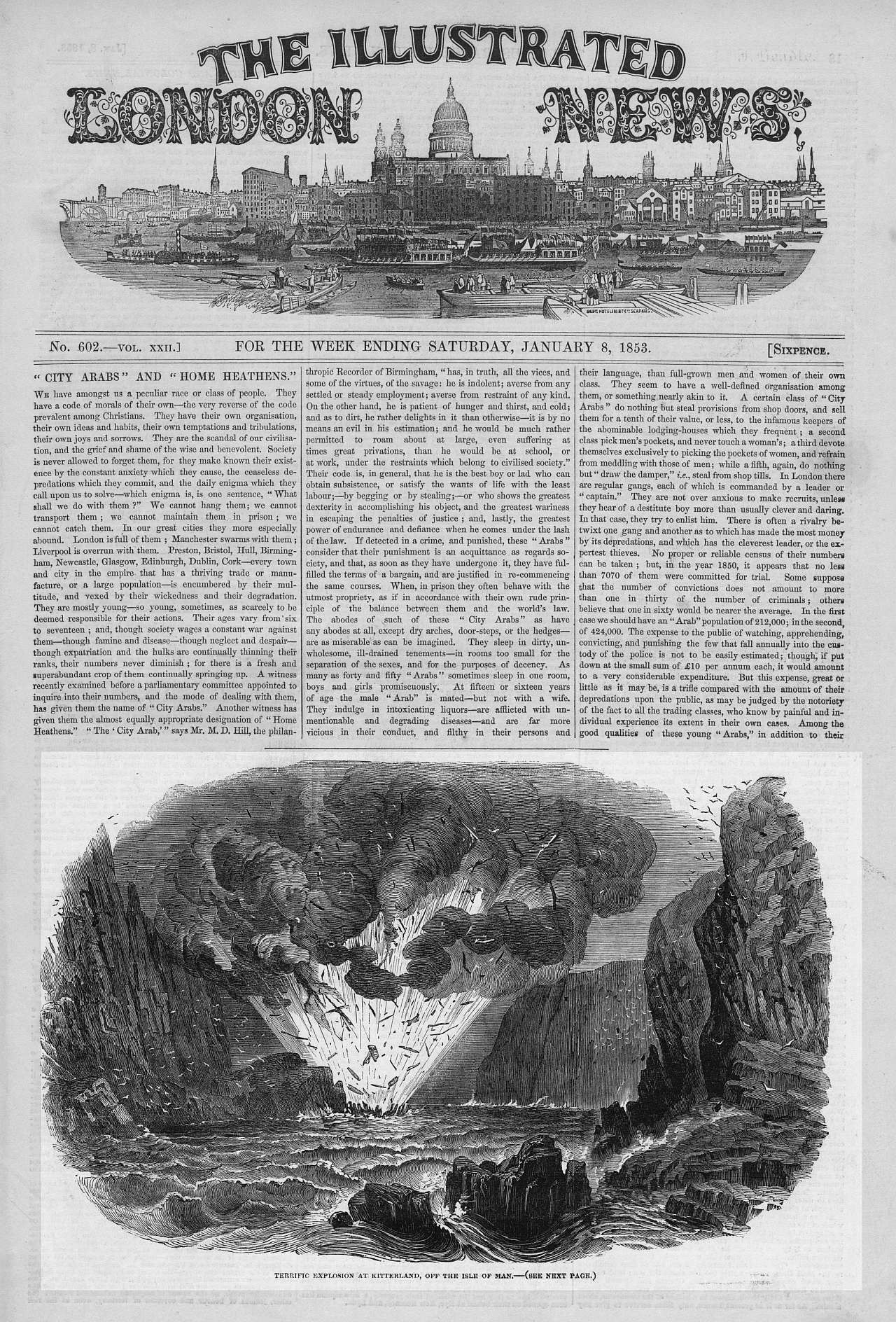explosion on the isle of Man